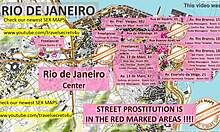 Die Sexkarte von Rio de Janeiro mit Teenager- und Prostitutionsszenen